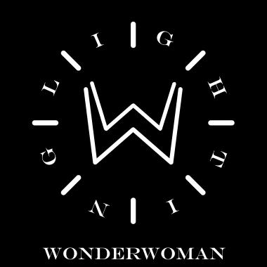 Lighting WonderWoman (black shirt)