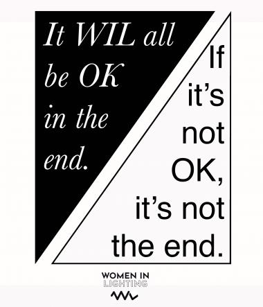 It WIL all be OK in the end