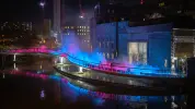 Pink Enchantment by Tine Bech Studio. Castle Bridge in Bristol.