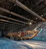 15th Venice Architecture Bi̇ennale Turkish Pavillon by TeğEt . Light Design by ZKLD Studio. Photo by Ali Cemal Emden