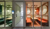 Accor Hotels Istanbul Head Offices by Ops Design. Light Design by LAMP 83. Photo by Ali Bekman Photography