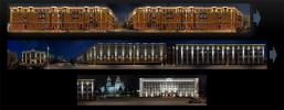 The concept of a unified light environment of the city/Belgorod, Russia