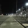 outdoor lighting for high voltage electrical yard