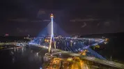 Sungai Kebun Bridge, Bandar Seri Begawan / Contractor: Daelim Industrial & Swee Construction / Photo credit: Yusnizam
