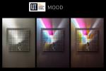 The vision behind the MOOD luminaire was to create a light composition as art that complements the interior with color.