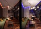 These photos show the completed interior and the different lighting layers that create various scenarios and moods. (Interior designed by Vaida Atkočaitytė-Dališanskienė and Karolina Olechnovič)