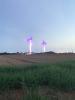 Windmill illumination at Miyagawa Park