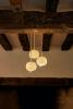 Cast list bone china pendant moon lights.