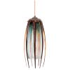 Navicella Blown Glass with Mirror Copper Details