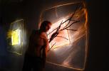 Flow, light art