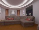 Developing/ designing the elliptical cove lighting solution for the 4 Seasons Hotel suites, Park Lane, London