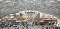 King’s Cross Station Western Concourse, UK. Photo by Hufton Crow