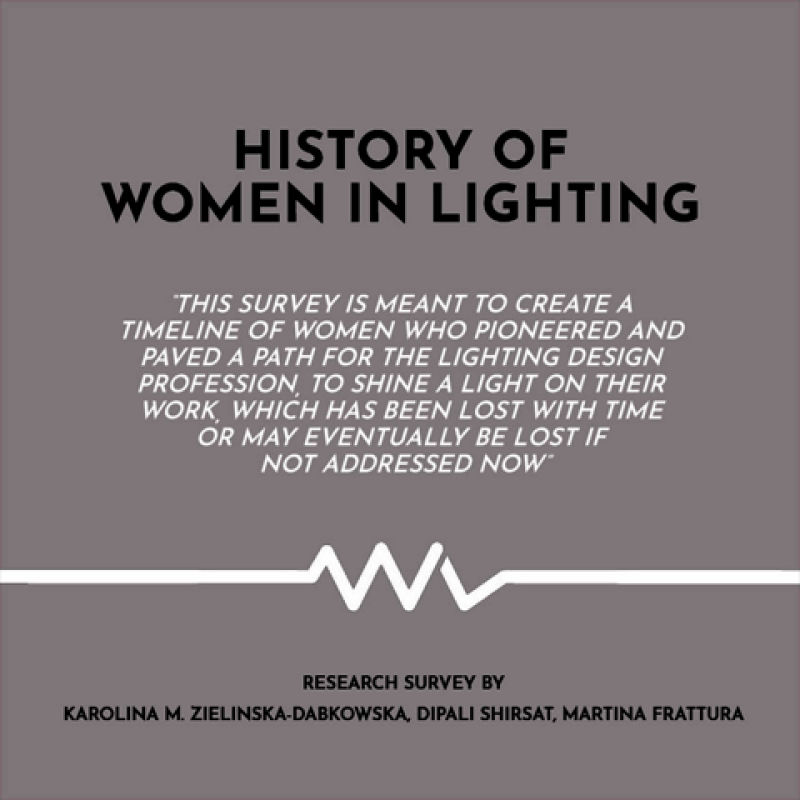 History of Women in Lighting