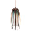 Navicella Blown Glass with Mirror Copper Details